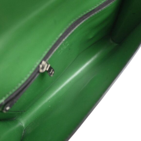 LOUIS VUITTON LV Arche 2Way Shoulder Clutch Bag Epi Leather Green M52574 32YH486 - Picture 11 of 16